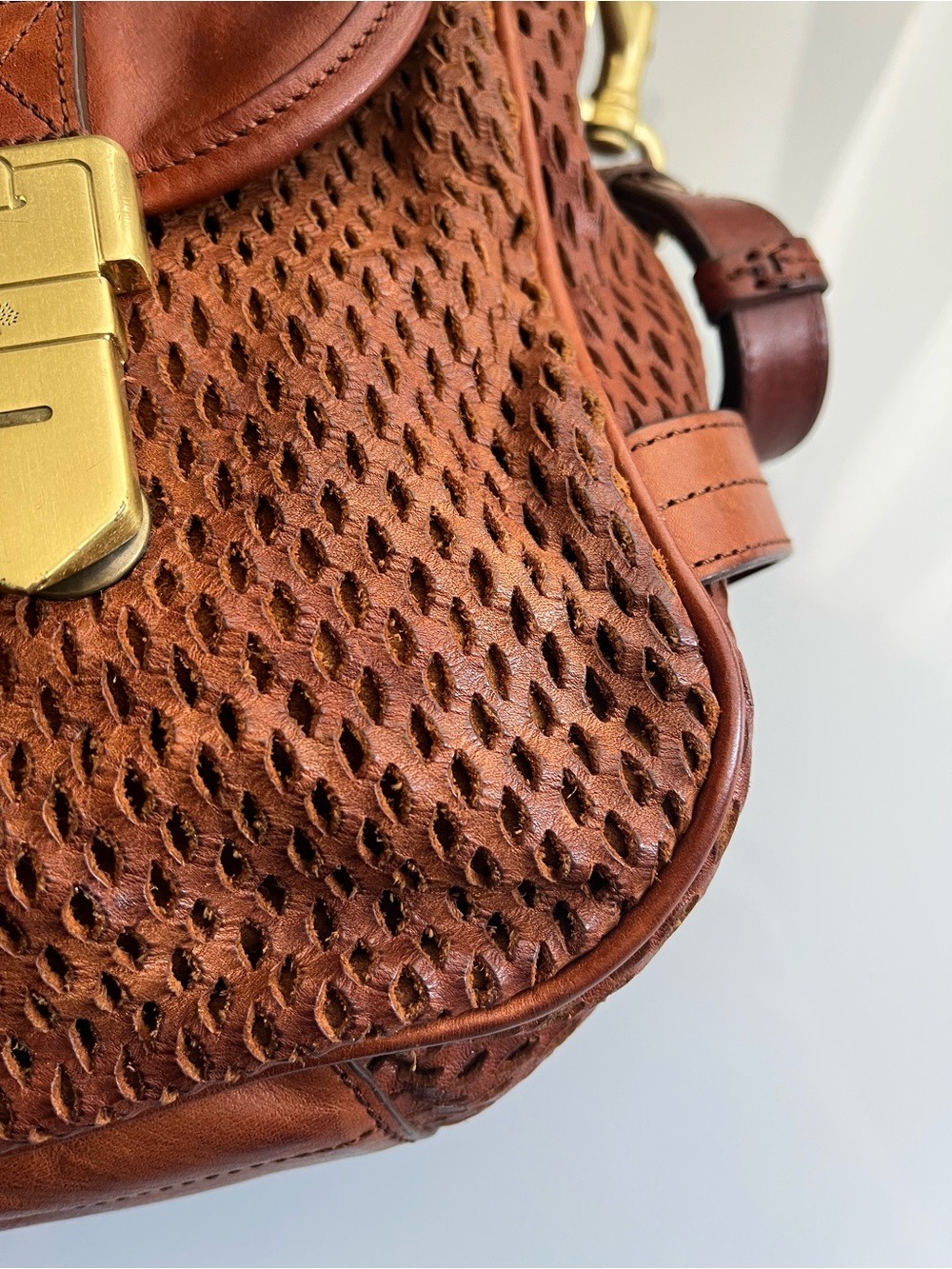 MULBERRY RARE TILLIE MESH SATCHEL - Picture 6 of 16